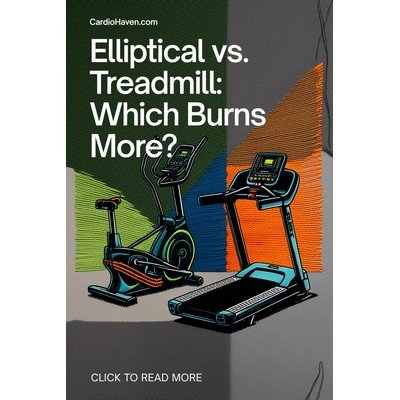 Pinterest Pin - Elliptical vs. Treadmill Which Burns More (1)